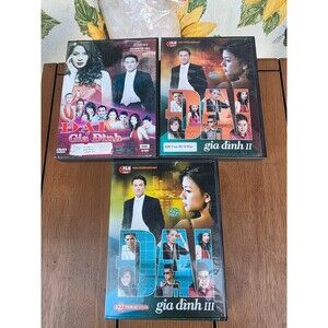 Đại Gia Đình Parts 1 2 3 Rare Vietnamese Import Drama Bundle Complete Box Set